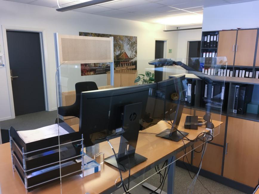 Avskärmning till diskar 