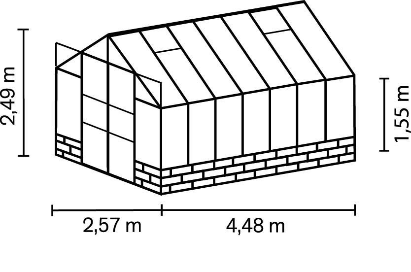 VITAVIA CASSANDRA 11500 SVART
