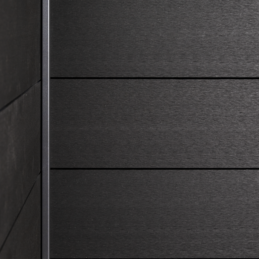 Komposit sopkärlsskjul, borstad, Bologna, 1260 x 1880 x 950