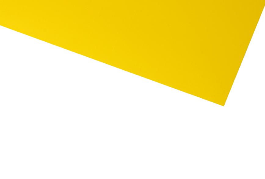 KÖMADUR® ES skiva, Gul, 2000mm x 1000mm x 1mm