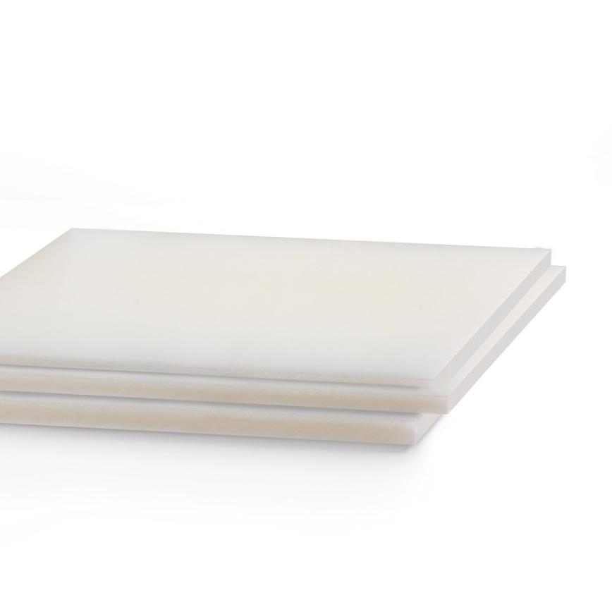 PP-H Skiva, Natur, 1000mm x 2000mm x 1mm