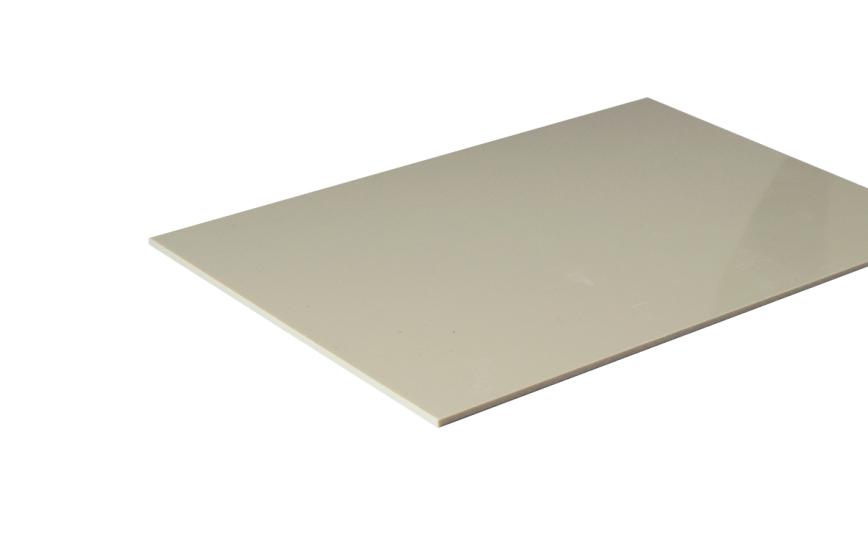 PP-H Skiva, Grå, 1500mm x 3000mm x 2mm