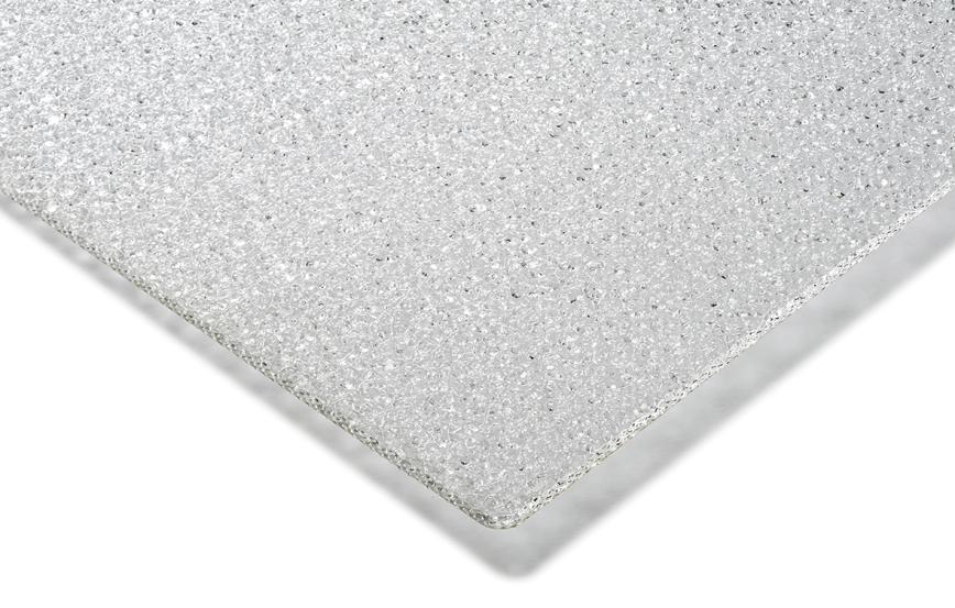 PLEXIGLAS®, Textures, Klar, Droppar/Tärna,  750mm x 1000mm x 3,0mm