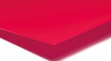 PLEXIGLAS® GS, Röd transparent, 2030mm x 3050mm x 3,0mm, LT 4%