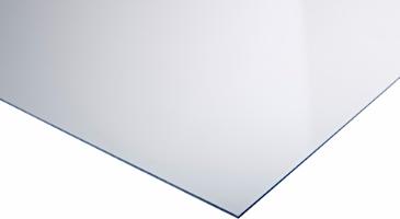 PVC Folie, UV stabiliserad, Klar, 700mm x 1000mm x 0,5mm 