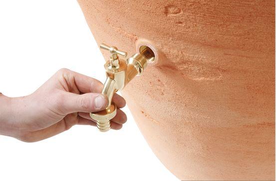 AVLOPPSKRAN MÄSSING 3/4"