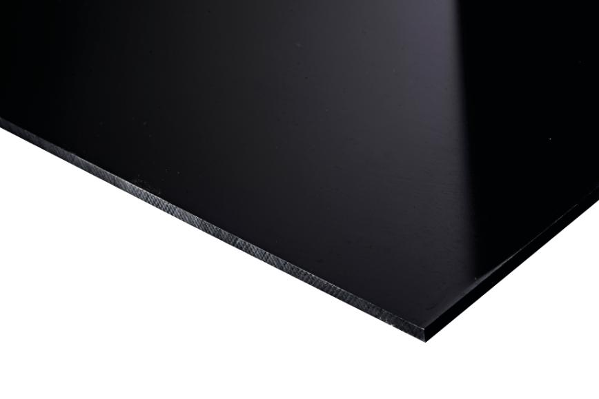 TROVIDUR® EC skiva, Svart, 2000mm x 1000mm x 30mm