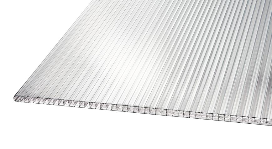 RIATHERM, 16 mm, X-struktur, Heatstop, Klar, 980mm x 6000mm