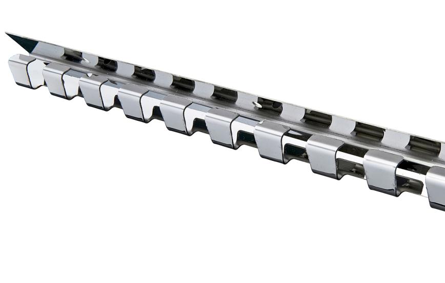 Krok för upphängning av PVC-ridå