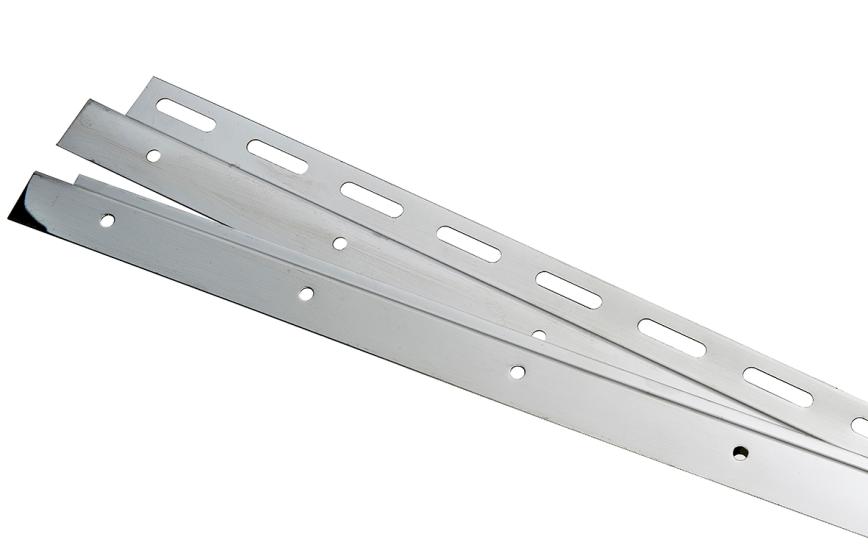 Skena för upphängning av PVC-ridå