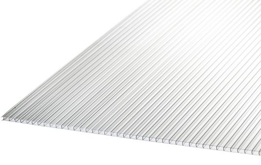 RIATHERM kanalplast. 4 mm 2-skikt Klar, med skyddsfolie - 