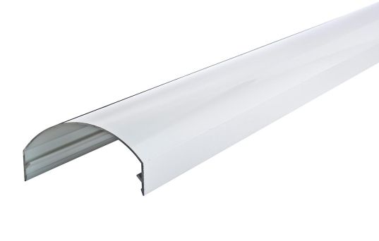 Vit alu-täckprofil 32,5 - 45° 6000 mm - 