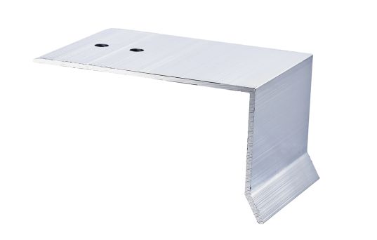 Alu stoppfäste till 25 mm, 80 mm - 