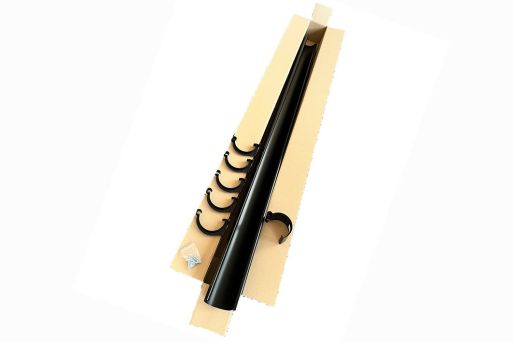 RODENA Plast hängränna förlängningssats Svart - 