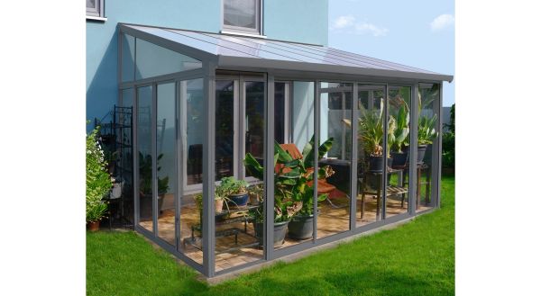 Uterum, SanRemo 3 x 5,46 m, Grå - 