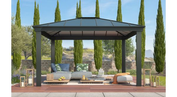 Paviljong, Dallas 4300, antracitgrå - 