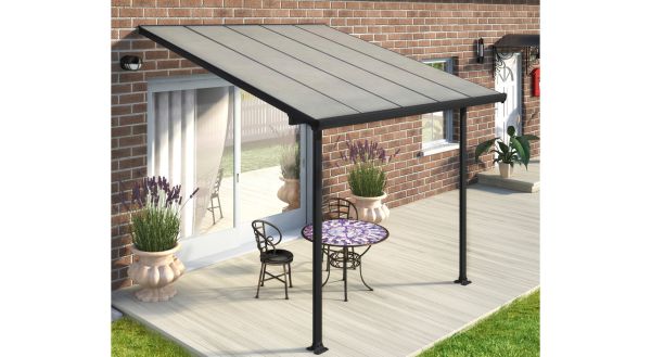 Terrasstak, Feria 9,0 m2, Antracitgrå - 