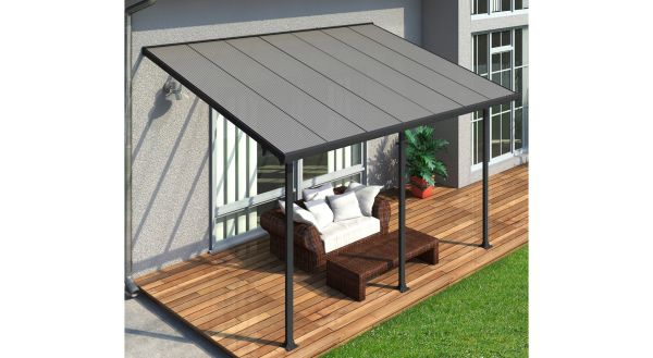 Terrasstak, Feria 12,5 m2, Antracitgrå - 