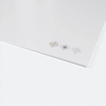 Plexiglas gjutet Satinice krystal 0F00 DC Satinmatt båda sidor - 