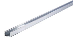 Aluprofil f&ouml;r montering av 10 mm. skivor