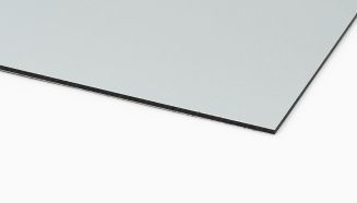 ALUPANEL&reg; Borstad aluminium/Silver