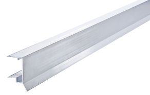 Alu dropplistprofil, f&ouml;r framkant av 25 mm. Termotak skivor