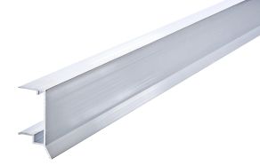 Alu dropplistprofil, f&ouml;r framkant av 32 mm. Termotak