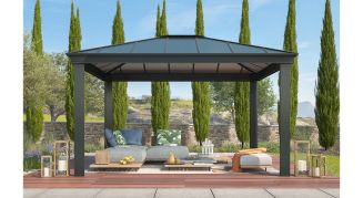 Paviljong, Dallas 4300, antracitgr&aring;