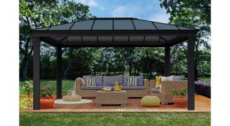 Paviljong, Dallas 4900, antracitgr&aring;