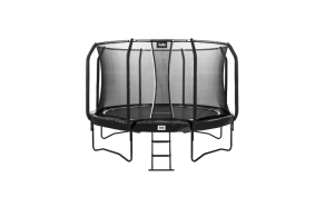 Studsmatta First Class, &Oslash;305 cm, inkl. s&auml;kerhetsn&auml;t och stege, svart