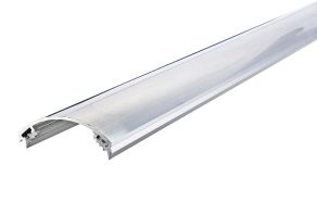 Kl&auml;mprofil m/gummilist 17,5 - 32,5&deg; 6000 mm