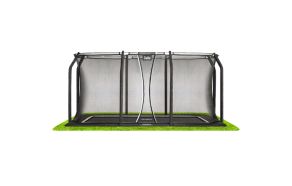 Studsmatta Royal, Baseground, 305 x 214 cm, inkl. n&auml;t, svart