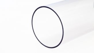 PC R&ouml;r extruderad transparent