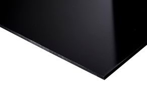 PEHD 300 skiva, Svart, 500mm x 660mm x 5mm