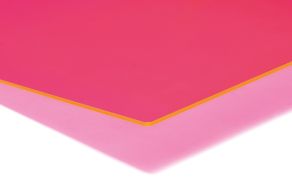 OROGLAS&reg; Fluorescerande - Rosa