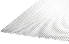 RIATHERM kanalplast. 4 mm 2-skikt Klar, utan skyddsfolie