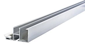 Kantprofil m/gummilist - 25 mm. Termotak