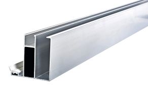 Kantprofil m/gummilist - 55 mm. Termotak