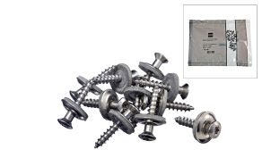 Skruvar till vindskivelist