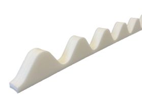 Onduline&reg; T&auml;tningslist 95/38, 4 st. Vit